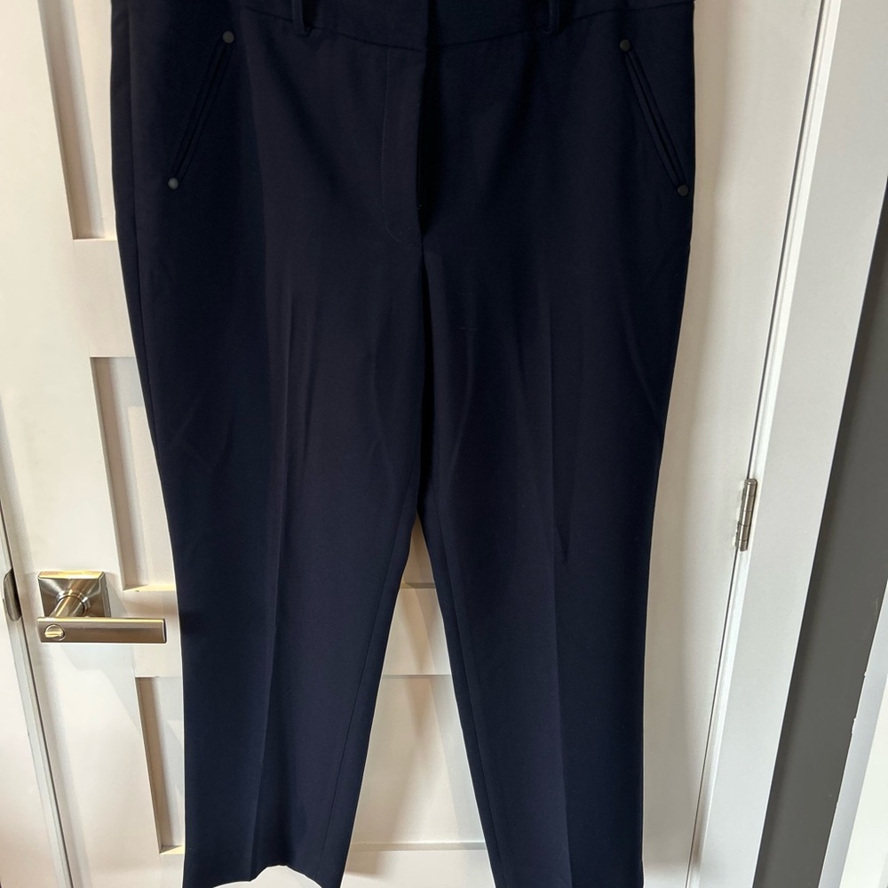 Karl Lagerfeld Women’s Dark Blue Dress Pants
